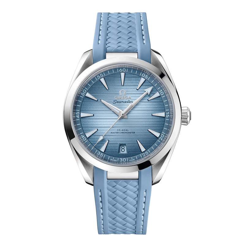 『新表』歐米茄推出8枚Seamaster 75th Anniversary Summer Blue海馬系列75周年腕表：藍色的變幻