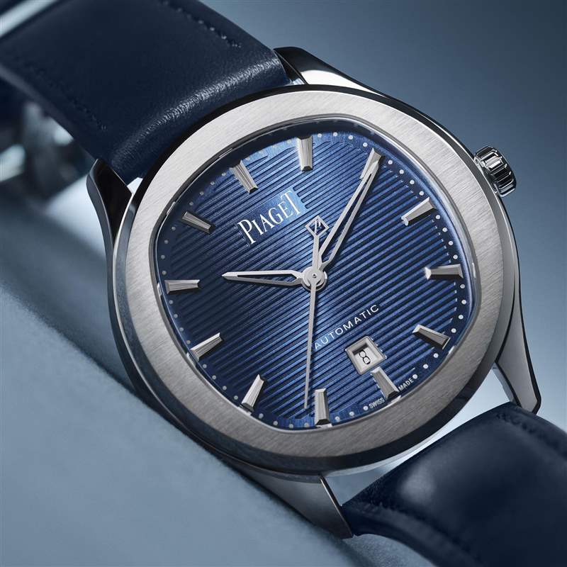 Piaget推出Polo Date 36mm藍(lán)色日歷大三針腕表