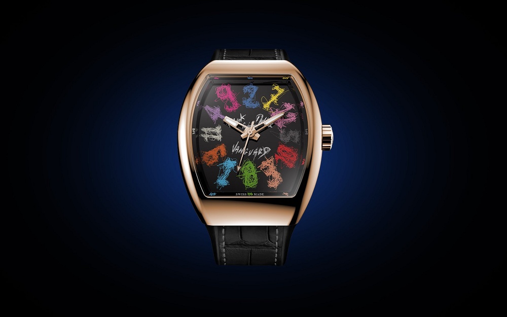 Franck Muller推出Vanguard Crazy Hours Hom Nguyen藝術(shù)家合作版限量腕表：瘋狂時(shí)標(biāo)字體