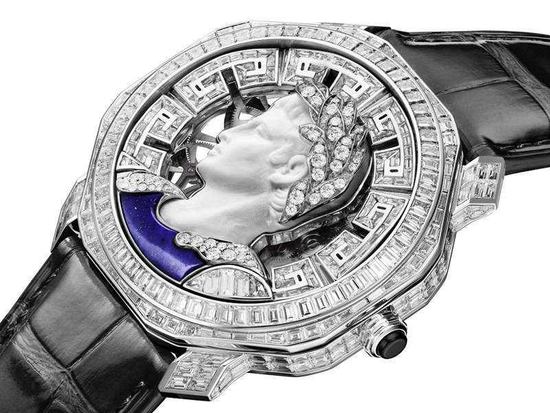 寶格麗推出Octo Roma高級(jí)珠寶腕表新作：鉆石海底章魚，古羅馬皇帝浮雕