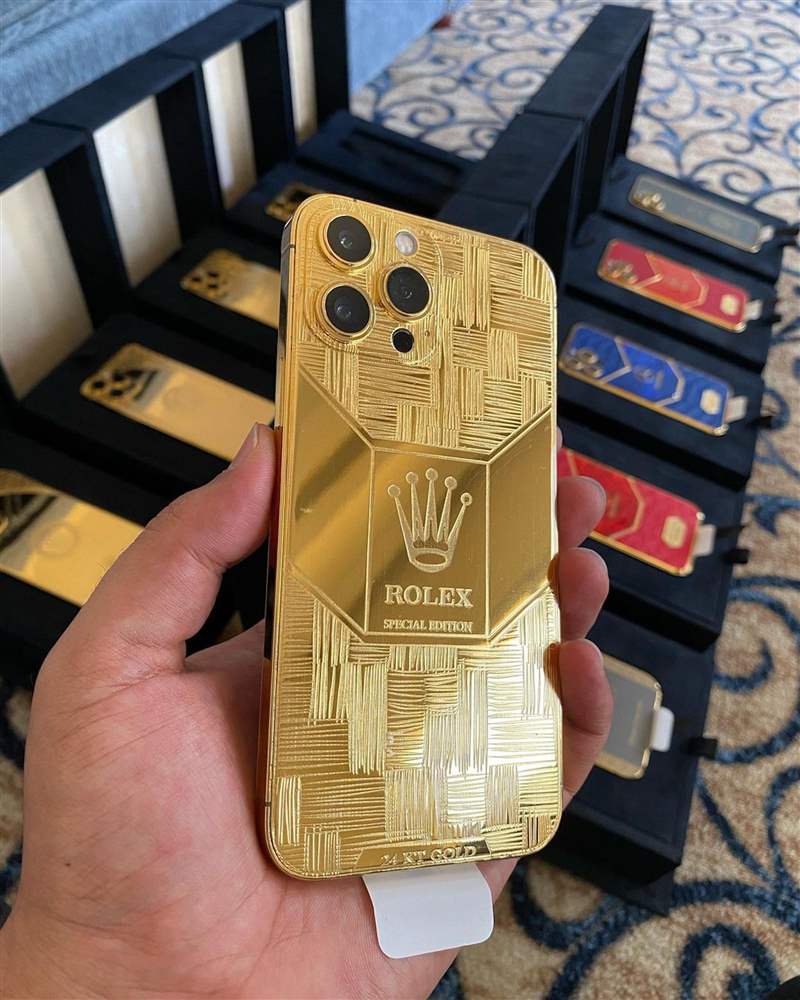 改裝Rolex 勞力士iPhone手機(jī)（IG@rg_phone_dxb）