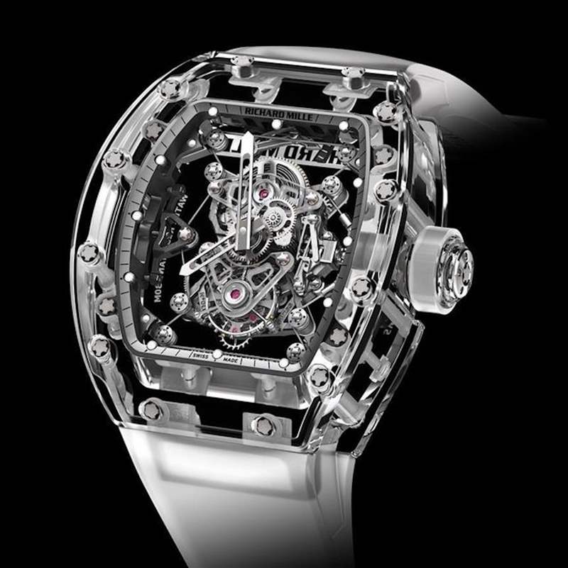 雖然價(jià)值不菲的Richard Mille也是被搶的常客，但可能擁有者並不多，所以失錶比率相對(duì)地低（圖片來(lái)源：Richard Mille）