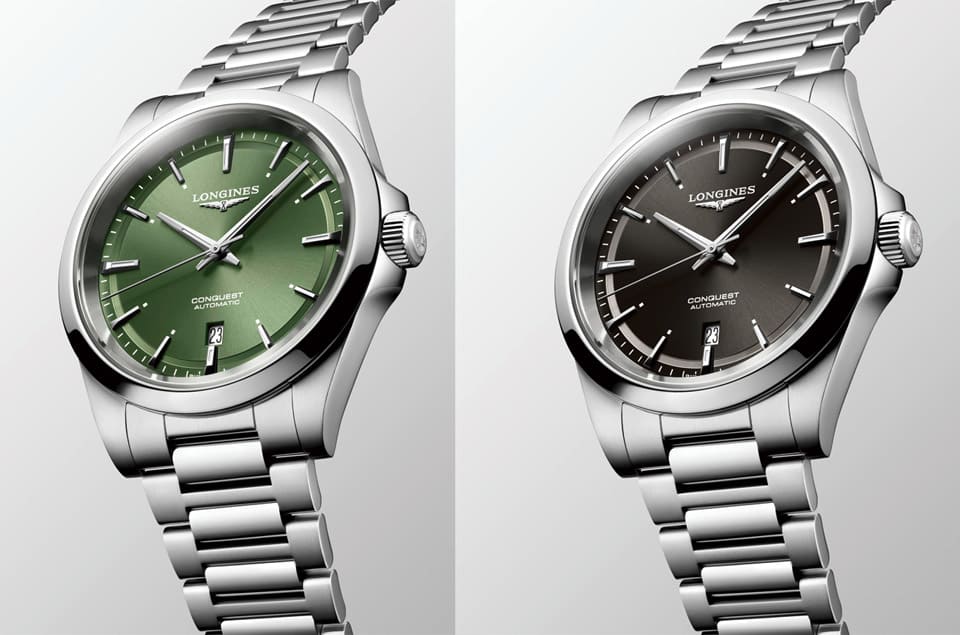 浪琴表Conquest征服者系列男女表齊發(fā)計(jì)時(shí)碼表與大三針款式完備