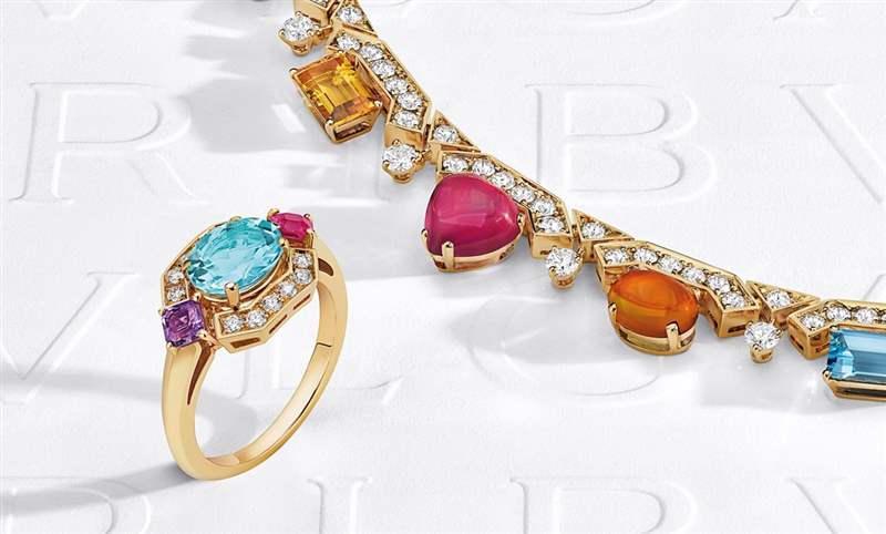 BVLGARI - 甜蜜迸發！ BVLGARI ALLEGRA系列以彩寶打造率性歡快的奪目姿態