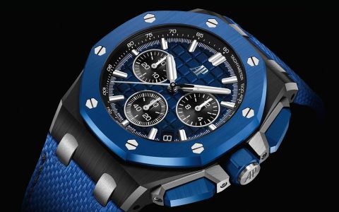 愛彼同步釋出兩款皇家橡樹離岸型自動(dòng)上鏈計(jì)時(shí)碼表異材質(zhì)搭配造型吸睛