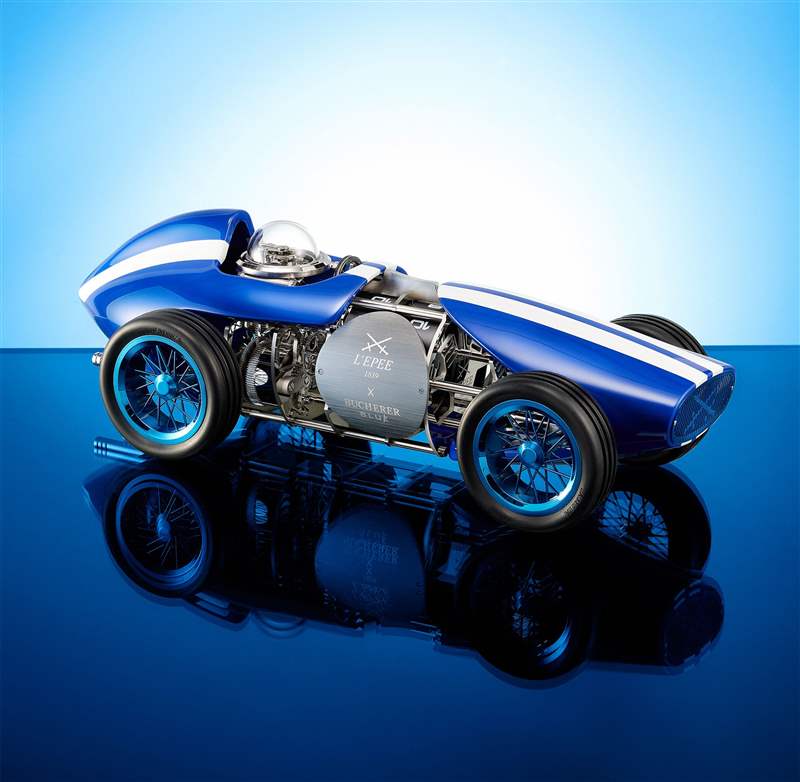 Bucherer推出3枚Bucherer Blue時計新作：Girard-Perregaux、H. Moser & Cie.和L’Epe?e合作版