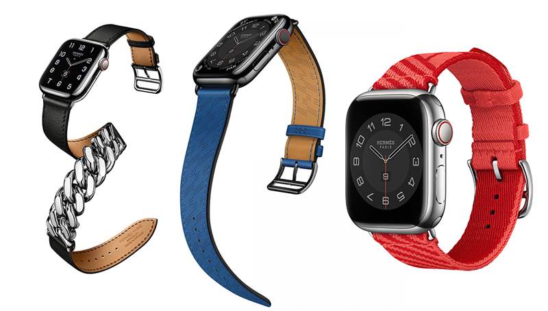 Hermès推出Apple Watch表帶新作：馬術鏈條元素，鏤孔H圖案