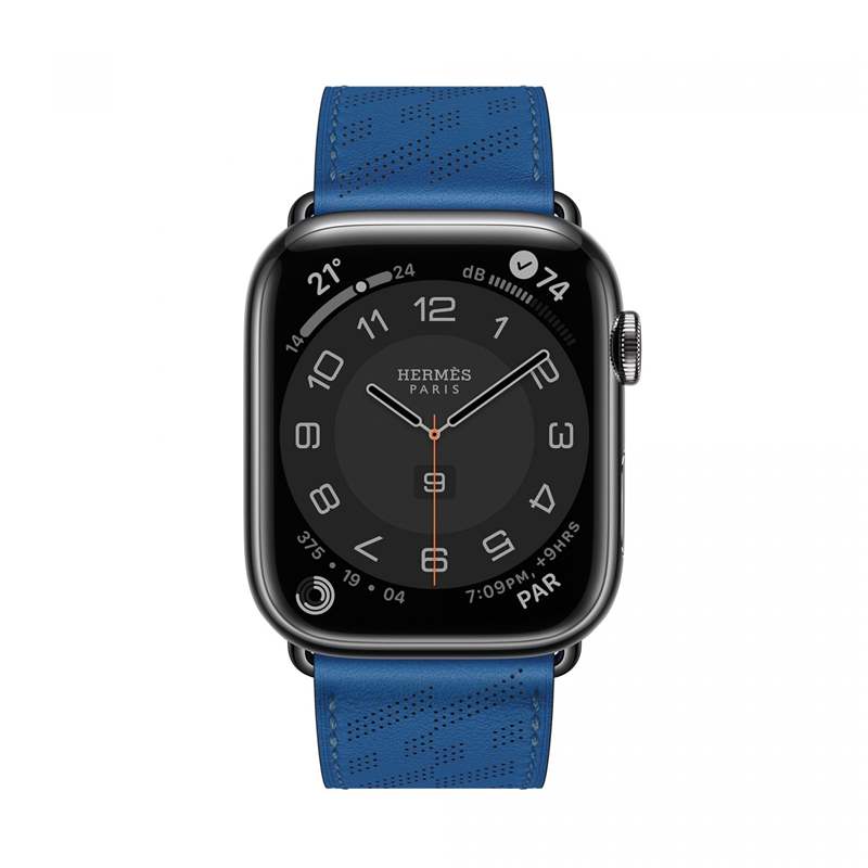 Hermès推出Apple Watch表帶新作：馬術鏈條元素，鏤孔H圖案