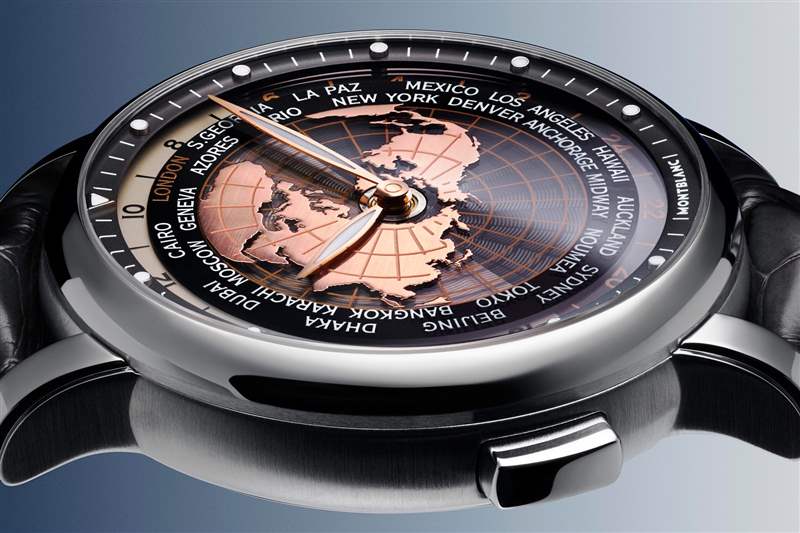 Montblanc推出Star Legacy Orbis Terrarum 128675世界時(shí)腕表
