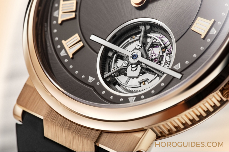 BREGUET - 寶璣Marine系列首款純粹陀飛輪登場|BREGUET Marine Tourbillon 5577