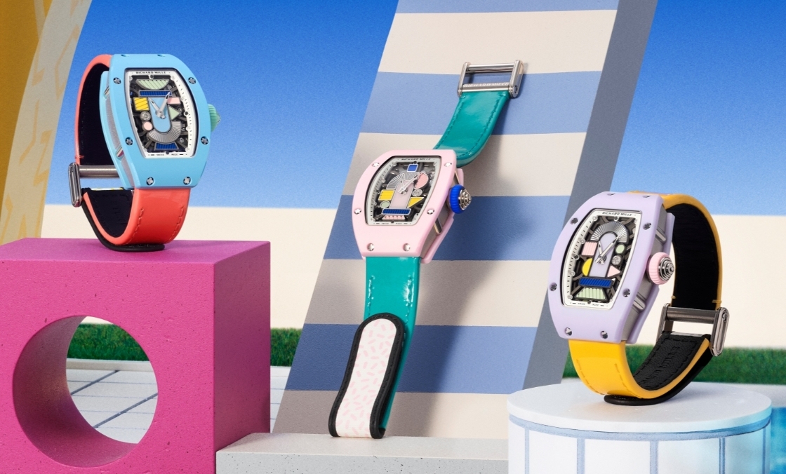 RICHARD MILLE - 融入曼菲斯風格粉嫩三色齊發｜RICHARD MILLE RM 07-01彩色陶瓷腕表