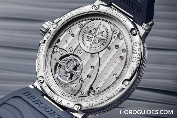 BREGUET - 寶璣Marine系列首款純粹陀飛輪登場|BREGUET Marine Tourbillon 5577