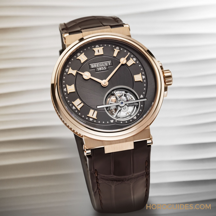 BREGUET - 寶璣Marine系列首款純粹陀飛輪登場|BREGUET Marine Tourbillon 5577