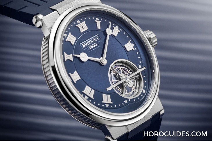 BREGUET - 寶璣Marine系列首款純粹陀飛輪登場|BREGUET Marine Tourbillon 5577