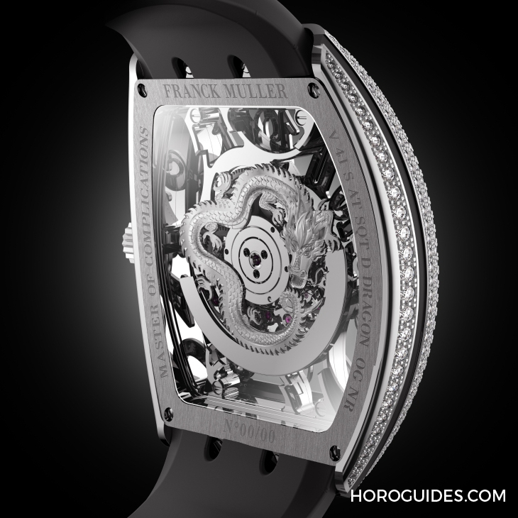 FRANCK MULLER - 最可愛(ài)的神話瑞獸！ FRANCK MULLER隆重呈獻(xiàn)Cintrée Curvex和Vanguard龍年限定版