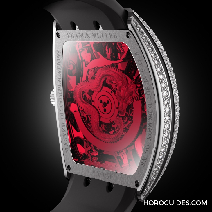 FRANCK MULLER - 最可愛(ài)的神話瑞獸！ FRANCK MULLER隆重呈獻(xiàn)Cintrée Curvex和Vanguard龍年限定版