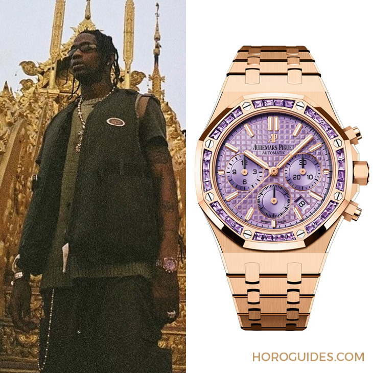 AUDEMARS PIGUET - 【名人表盒】盤點(diǎn)潮流風(fēng)向王Travis Scott戴些什么表