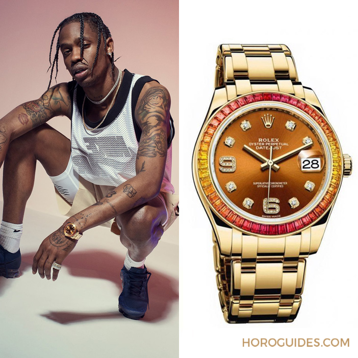 AUDEMARS PIGUET - 【名人表盒】盤點(diǎn)潮流風(fēng)向王Travis Scott戴些什么表