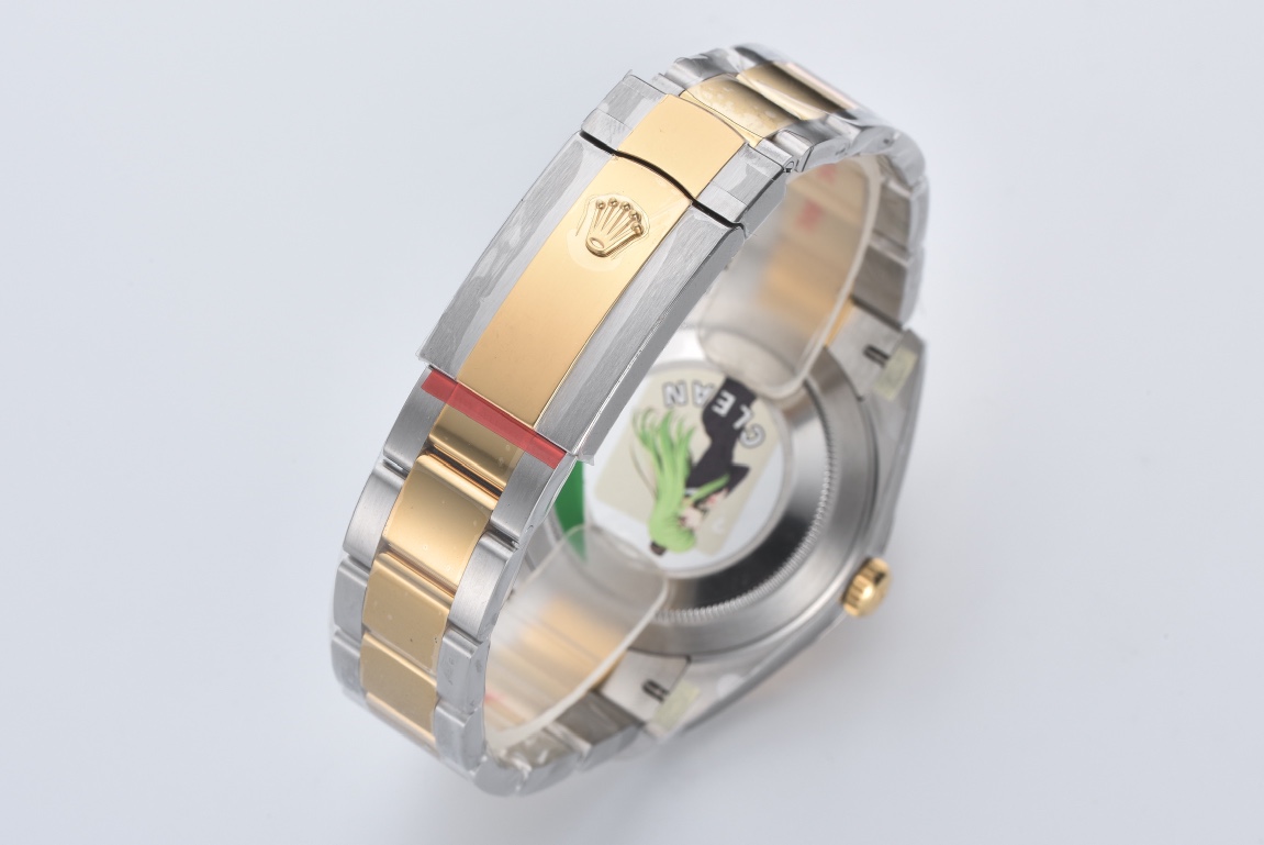 Clean廠C廠勞力士格紋金盤(pán)間金日志41mm怎么樣