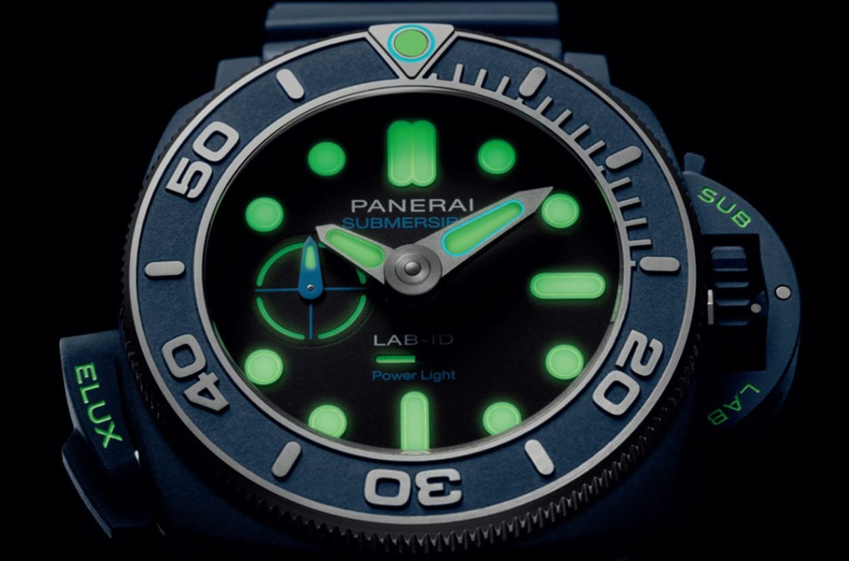 沛納海LAB-ID PAM01800腕表評(píng)測(cè)：創(chuàng)新「即按即亮」動(dòng)能發(fā)光技術(shù)