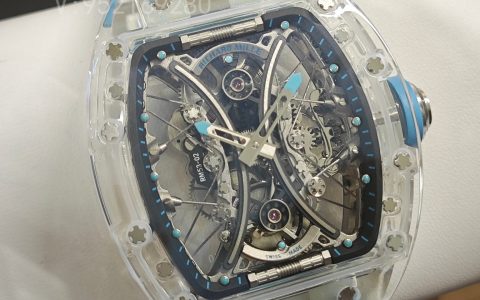 RM廠理查德冰晶馬球RM53-02陀飛輪手表詳細做工評測