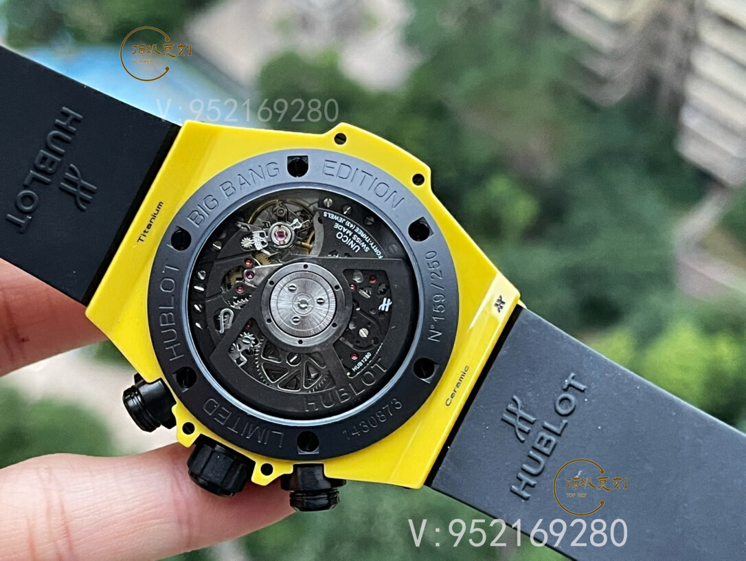 BBF廠宇舶恒寶big bang大爆炸黃色陶瓷黃色魔力642腕表做工怎么與