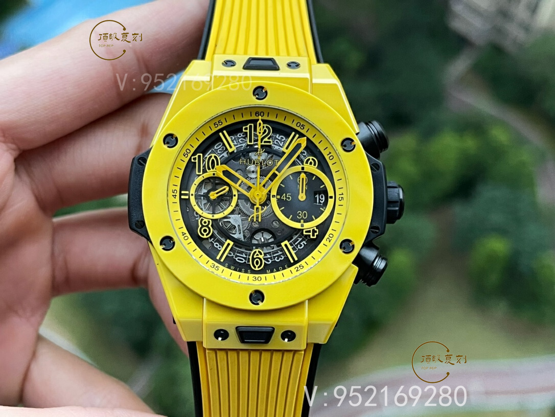 BBF廠宇舶恒寶big bang大爆炸黃色陶瓷黃色魔力642腕表做工怎么與