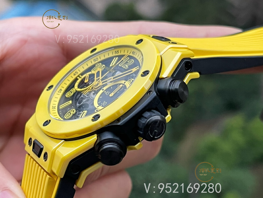 BBF廠宇舶恒寶big bang大爆炸黃色陶瓷黃色魔力642腕表做工怎么與