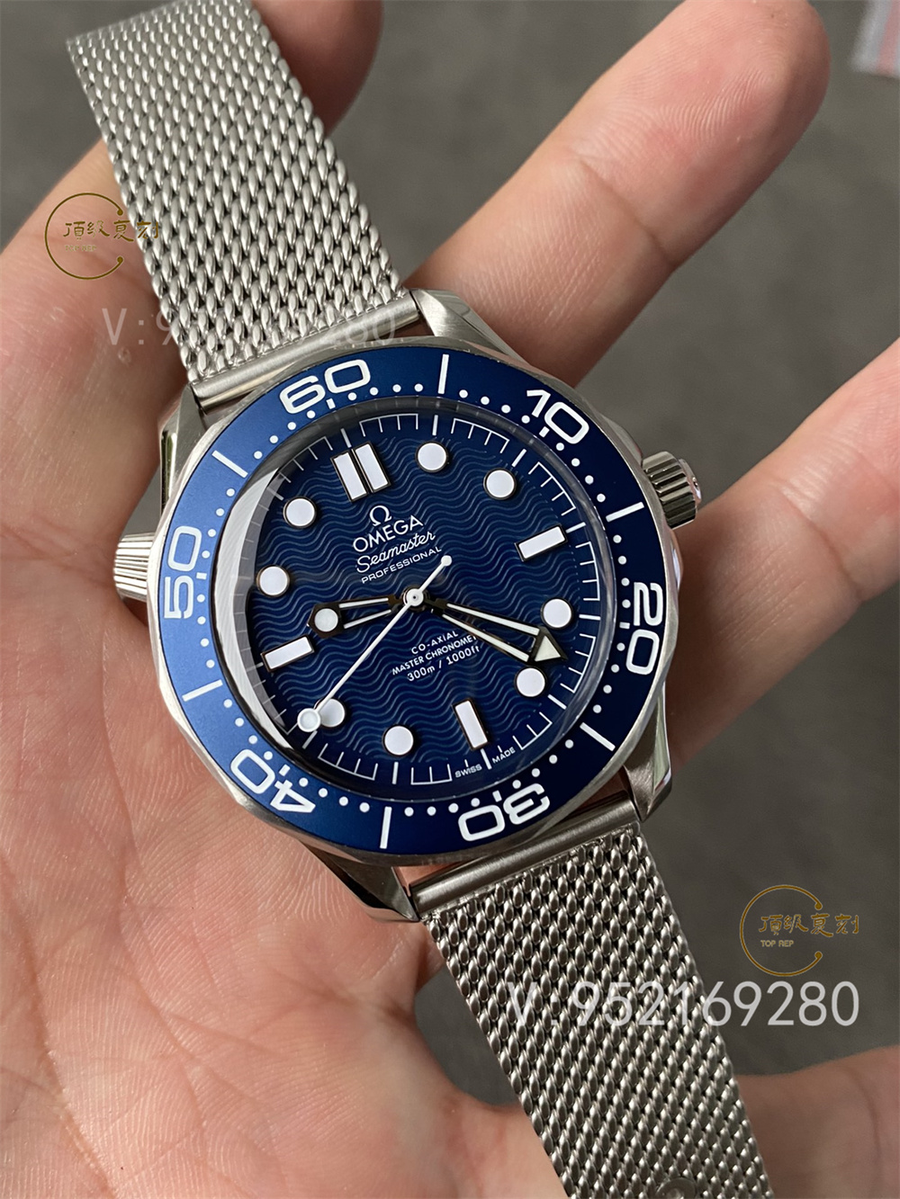 VS廠新作：歐米茄海馬300m系列邦德007六十周年紀(jì)念款腕表評測