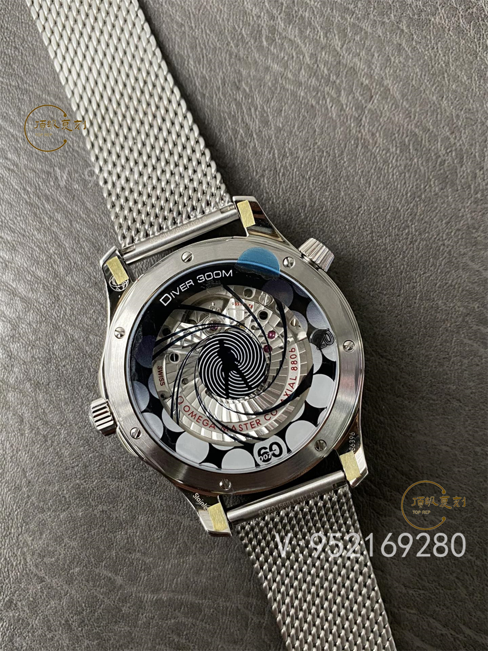 VS廠新作：歐米茄海馬300m系列邦德007六十周年紀(jì)念款腕表評測