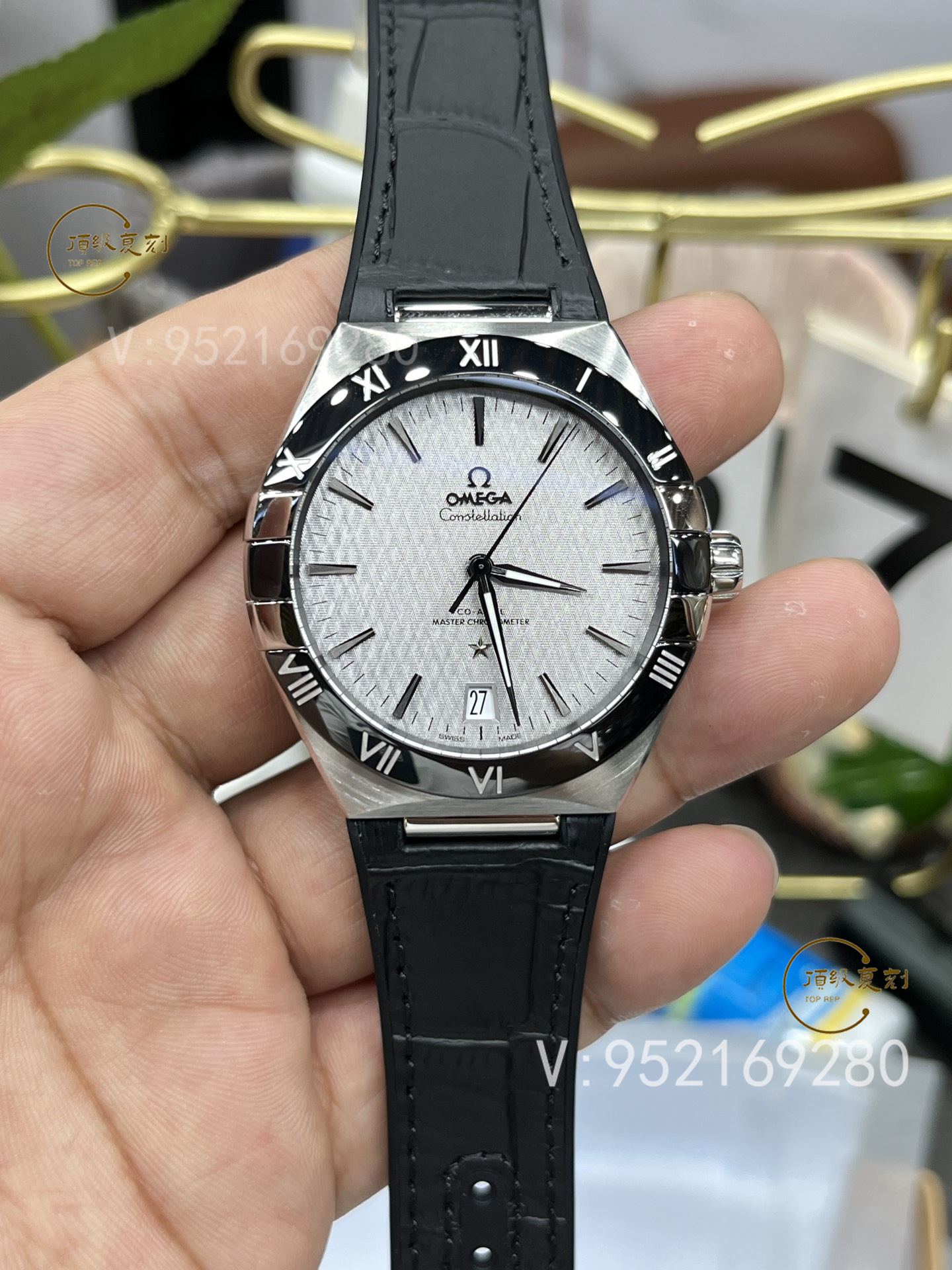 VS/SBF廠歐米茄41mm五代星座黑陶瓷圈灰盤做工深度評測-131.33.41.21.06.001