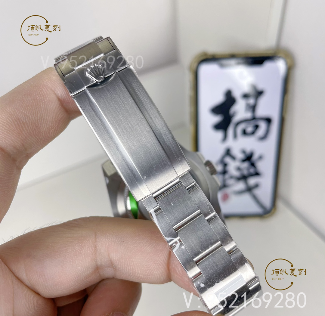 C廠Clean廠勞力士40mm水鬼系列內(nèi)刻字更新為“6R****V6”結(jié)尾