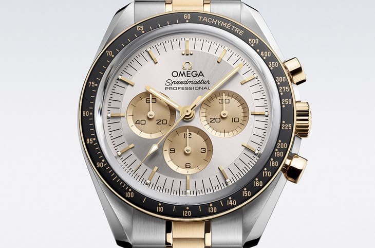 歐米茄創(chuàng)新材質融合：推出「半金」超霸登月表