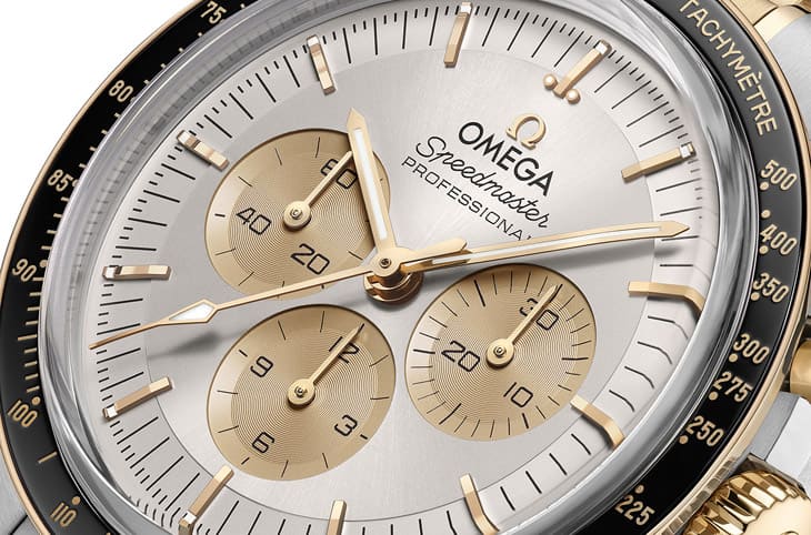 歐米茄創(chuàng)新材質融合：推出「半金」超霸登月表