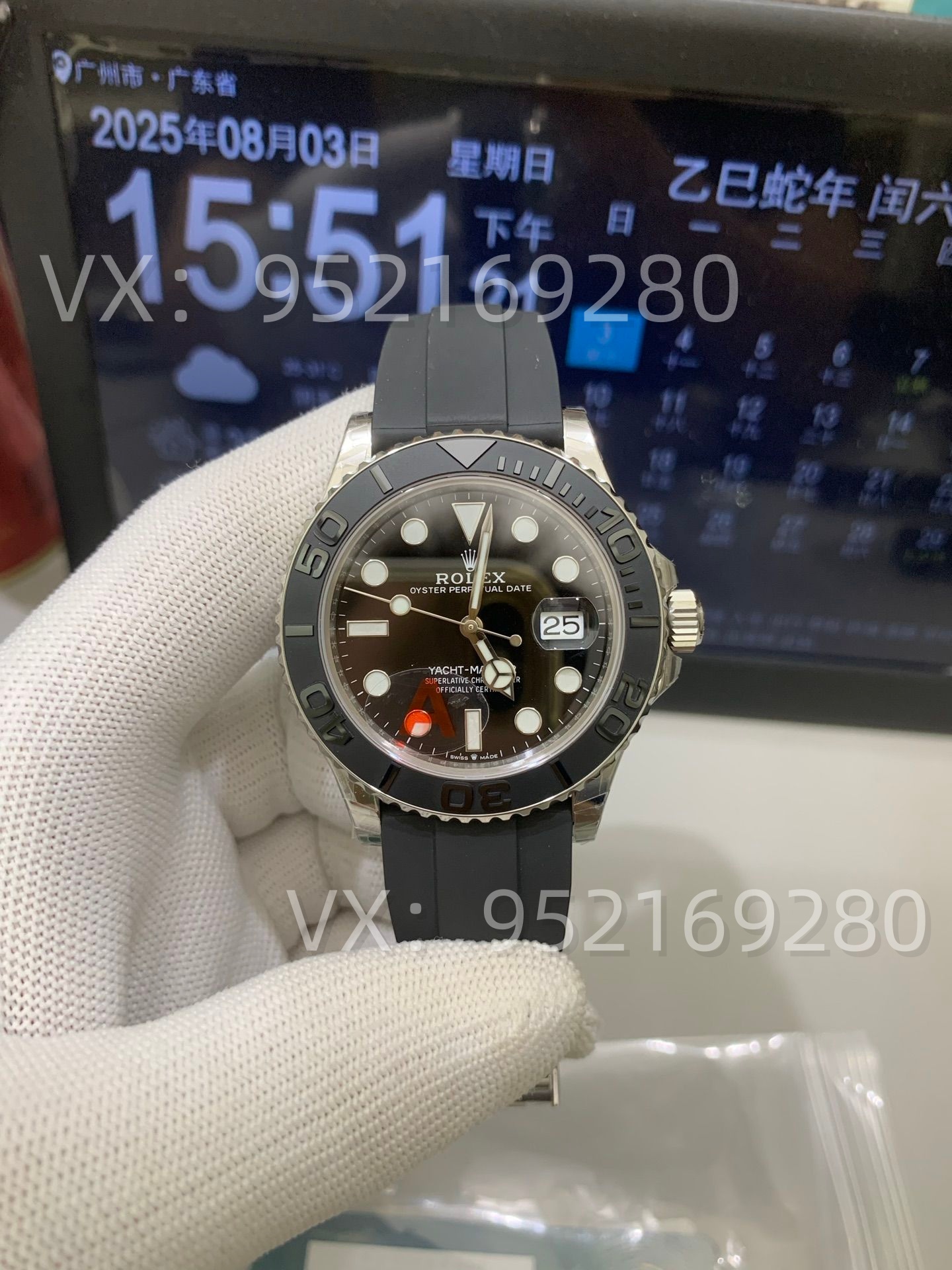 VS廠復(fù)刻勞力士白金游艇升級(jí)V3版怎么樣,配重149G丹東3235一體機(jī)芯