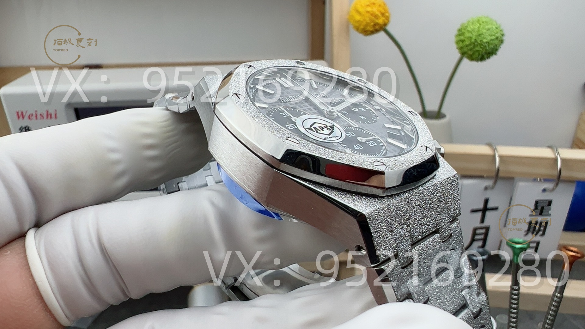 APS廠復(fù)刻新品愛彼26240熊貓計(jì)時(shí)盤霜金腕表怎么樣,4401一體機(jī)芯