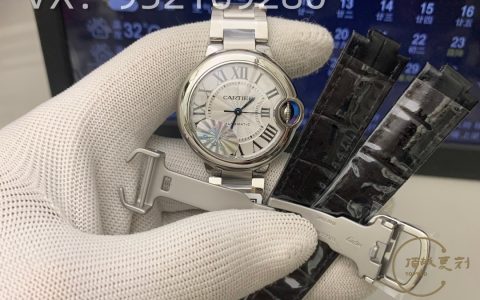 女表該怎么樣選！AF廠卡地亞藍氣球33mm女士機械表評測！076一檔機芯！