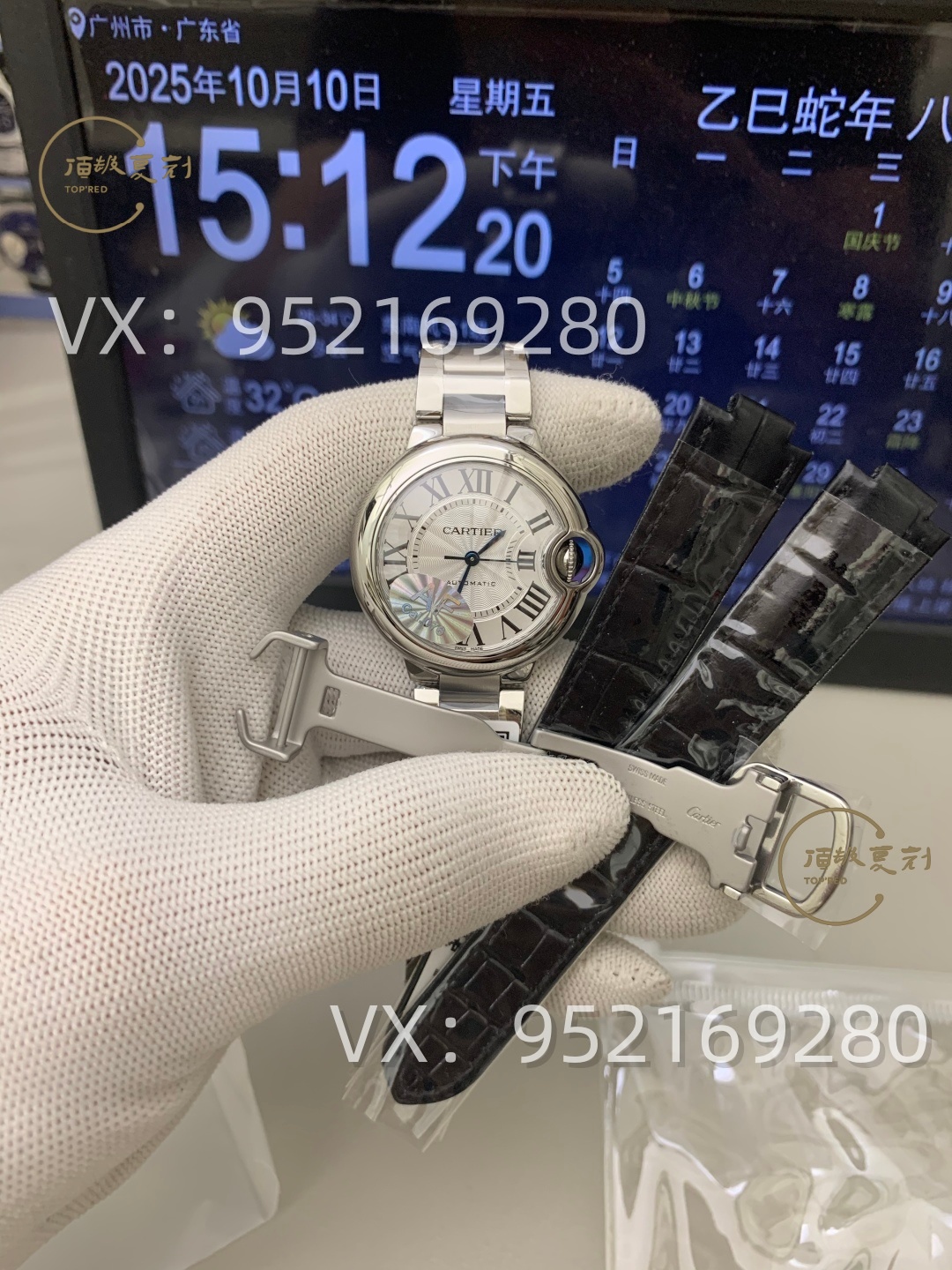 女表該怎么樣選！AF廠卡地亞藍氣球33mm女士機械表評測！076一檔機芯！