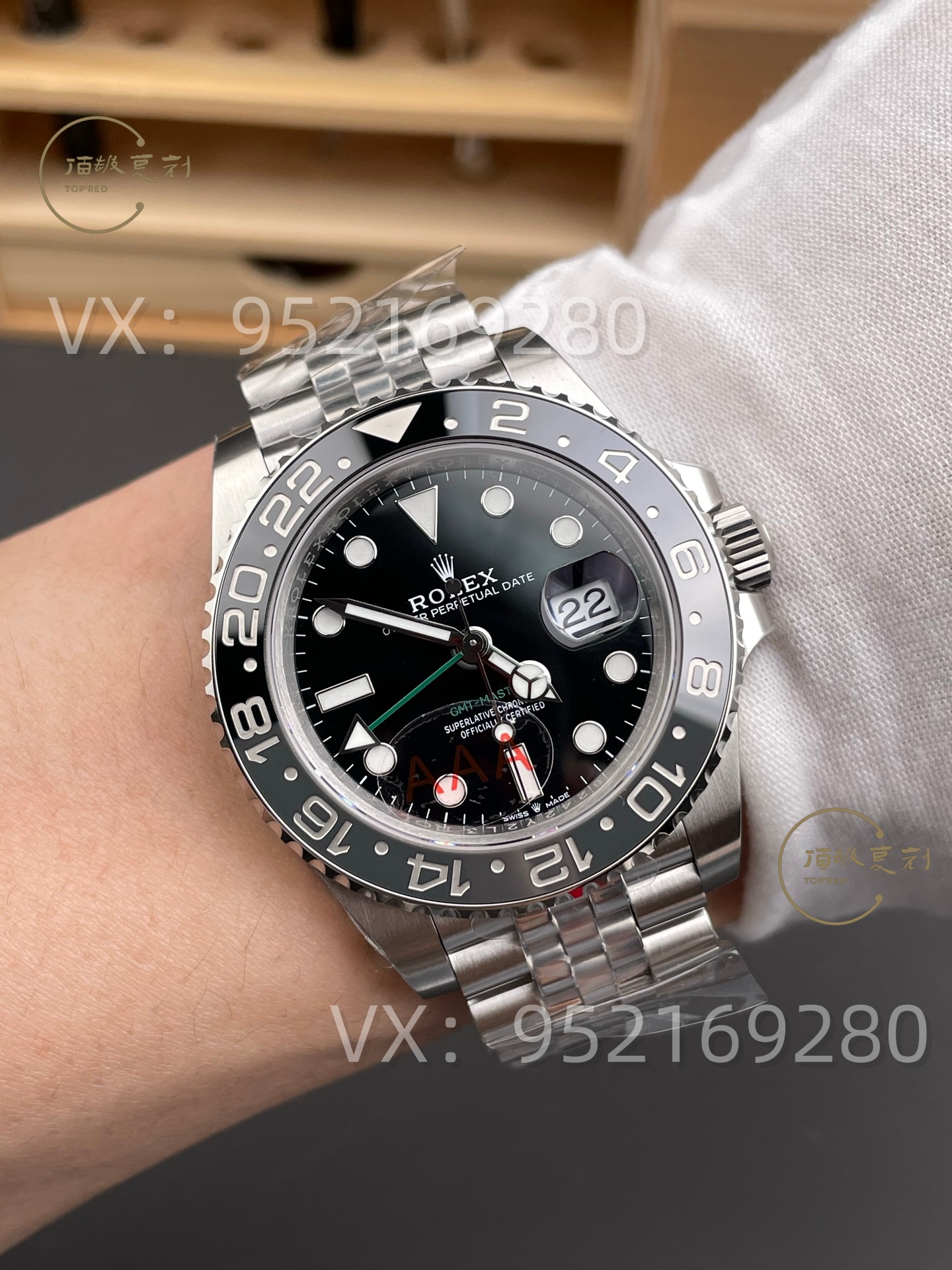 VS廠新品勞力士格林尼治灰黑皮蛋圈做工能超越C廠嗎？